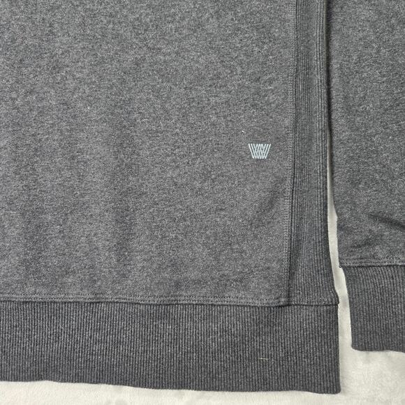 Mack Weldon Mens‎ Sweater Pullover Scoop Neck Long Sleeve Gray Medium M - Picture 8 of 8